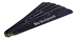 Large Black Tapered Files (Pack of 6)